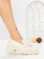 Pantofi Casual Dama 8809 BEIGE | L.DAY