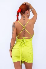 Ženska obleka 3529 Neon Zelena | Fashion