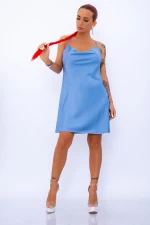 Ženska obleka 4836 Modra | Fashion