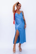 Ženska obleka 3305 Modra | Fashion