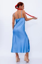 Ženska obleka 3305 Modra | Fashion