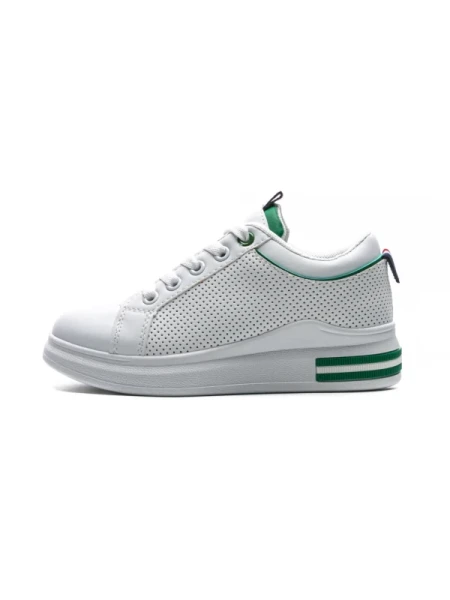 Pantofi Sport Fete C900 WHITE-GREEN | GALLEVANI