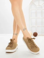 Pantofi Sport Dama AD-5240 KHAKI | BUONAROTTI