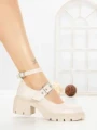 Pantofi Casual Dama 8252 BEIGE | CM