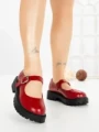 Pantofi Casual Dama 77-573 WINE | CM