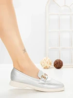 Pantofi Casual Dama EE-21 SILVER | EMAS