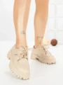 Pantofi Casual Dama PP-8 BEIGE | EMAS