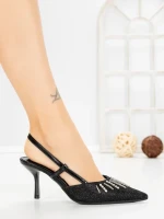 Pantofi Stiletto 13GB-22 BLACK | CINK ME