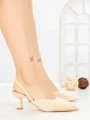 Pantofi Stiletto 88106 BEIGE | GOWIN