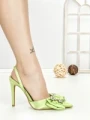 Pantofi Stiletto QQ-126 GREEN | STEPHAN