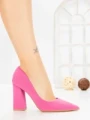 Pantofi cu Toc Gros G60-10 FUCSIA | FESTISIMO