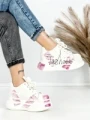 Pantofi Sport Dama din piele naturala 719-3 PINK | PANTOFUL