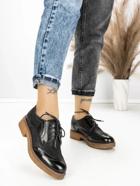 Pantofi Casual Dama 512 BLACK | BEUE SHOES
