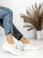 Pantofi Sport Dama TT-90 BEIGE | EMAS
