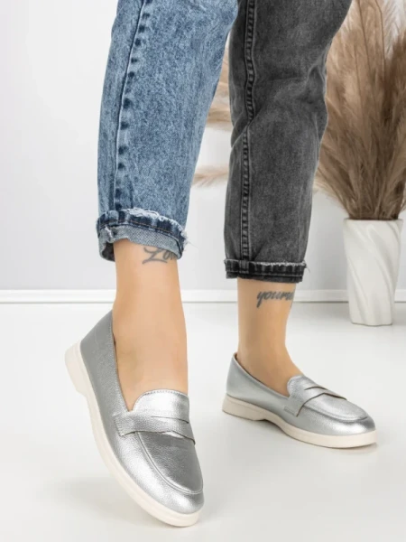 Pantofi Casual Dama EE-22 SILVER | EMAS