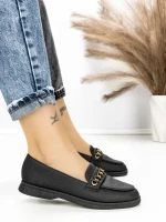 Pantofi Casual Dama EE-25 BLACK | EMAS