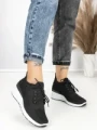 Pantofi Sport Dama cu Platforma P38 BLACK-WHITE | EMAS