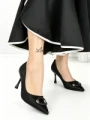 Pantofi Stiletto 55-A50 BLACK | GIVANA