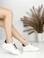 Sneakers Dama HY-285 WHITE-BLACK | ABLOOM