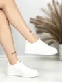 Sneakers Dama HY-285 ALL WHITE | ABLOOM