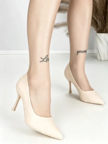 Pantofi Stiletto 3AXKK201 BEIGE | MEI