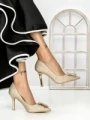 Pantofi Stiletto K705 GOLD | ABLOOM
