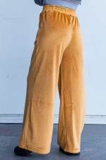 Ženske hlače P100 Rumena | Fashion