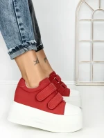 Pantofi Sport Dama cu Platforma 3621-5 RED | MEI
