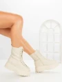 Ghete Dama cu Platforma 3AL77 BEIGE | MEI