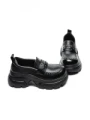 Pantofi Casual Dama din piele naturala 3215 BLACK | ADVANCER