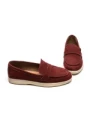 Pantofi Casual Dama din piele naturala 26A39 RED | ADVANCER
