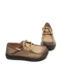 Pantofi Casual Dama din piele naturala 3852 KHAKI | ADVANCER